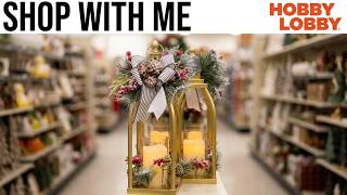 Hobby Lobby 🛒🔥Decor Shop With Me!|Shop with me |Home Decor|Shopping