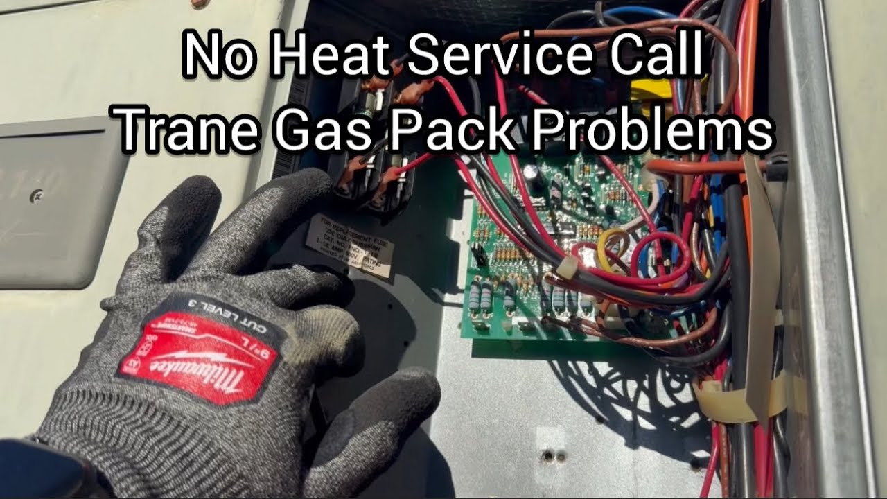Нет вызова службы поддержки по отоплению — проблемы с газовым пакетом Trane #HVAC