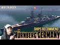 Nurnberg ships german recommended ships war thunder ii  war thunder gameplay