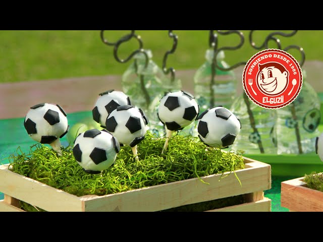 Receta de Cake Pops de Fútbol con El Guzii - Presentado por los fabricantes de ZYRTEC®