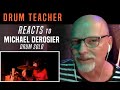 Drum Teacher Reacts to Michael Derosier - Drum Solo