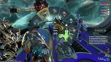 Warframe - Railjack for the first time(No idea what I