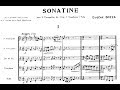 Bozza  sonatine score