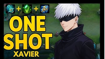 Xavier ONE SHOT Build 2025 💥 Insane Damage | MLBB Gameplay