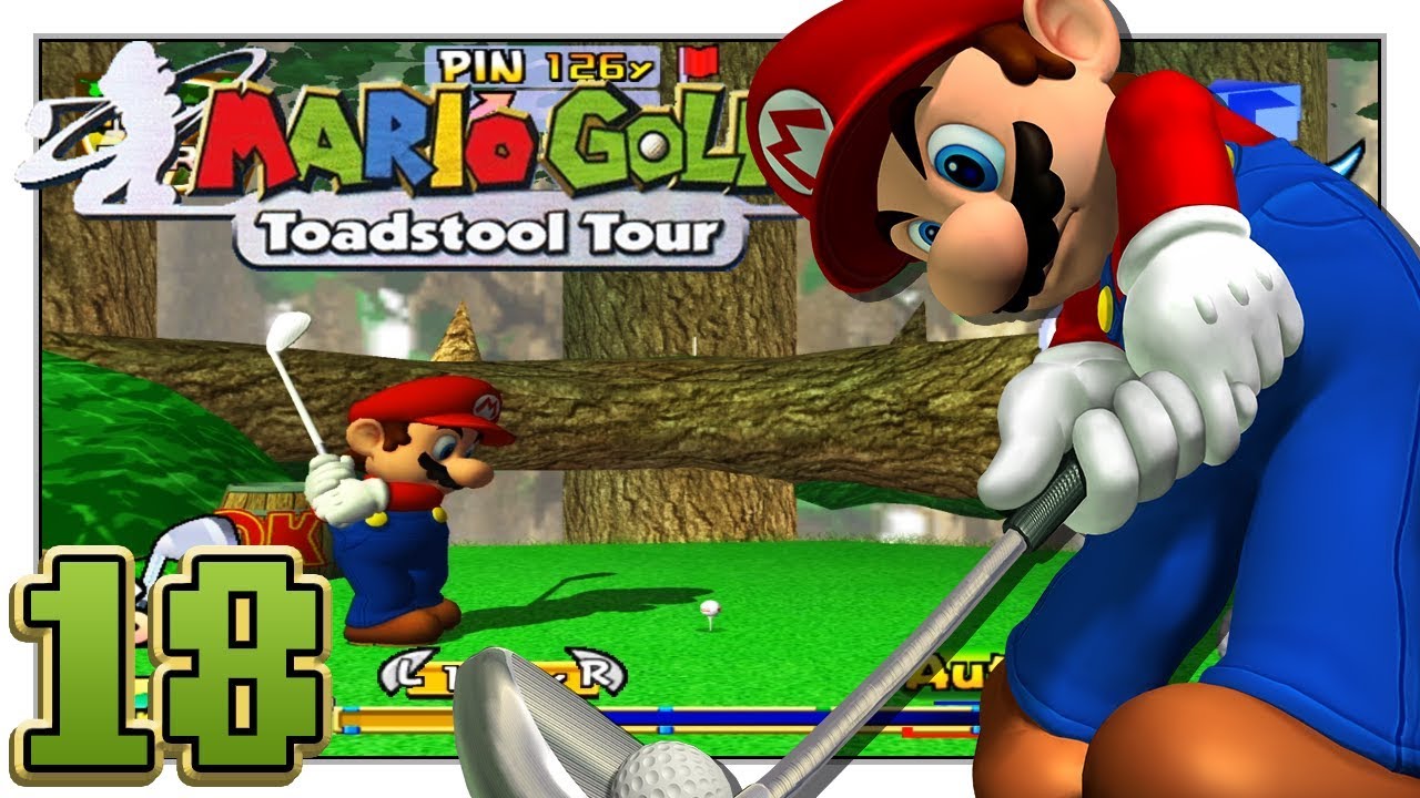 mario golf toadstool tour hole in one