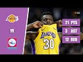TB - Julius Randle - 21 Points, 12 Rebounds, 3 Assists vs 76ers - 2016-17 Regular Season
