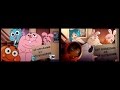 What if "The Amazing World Of Gumball" was an anime (Comparison)
