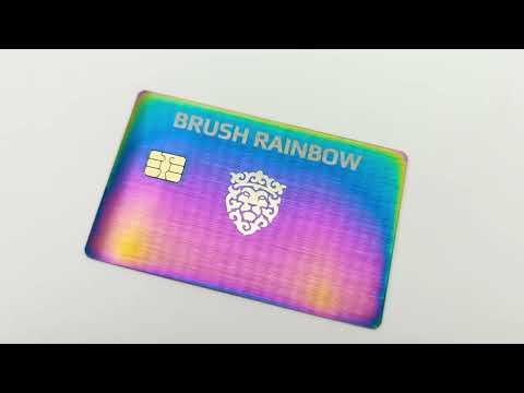 Brush Rainbow Finish