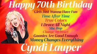 Happy 70th Birthday to Cyndi Lauper!