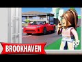 ROBLOX BROOKHAVEN играю с дочерю , исследую мир Брукхейвен в РОБЛОКС