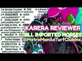 KARERA REVIEWER SUNDAY IMPORTED HORSES (PAST PERFPRMANCES) @MMTCI APRIL 27, 2025