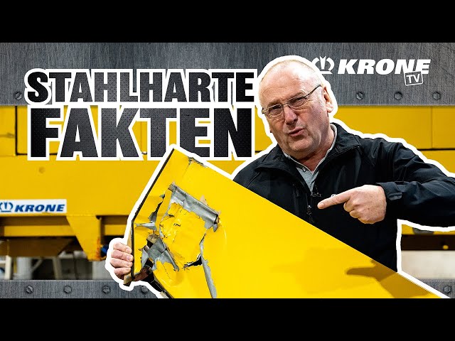 Can you repair the Dry Liner steel smooth wall yourself? | KRONE TV