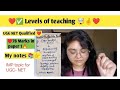 L-4 ♥️ 👩🏫Teaching Aptitude | Levels of teaching| Full classes /course 😁 😃 ( in english )