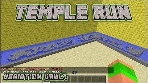 Minecraft Bukkit Plugin - Temple Run - Super plugin - Parkour