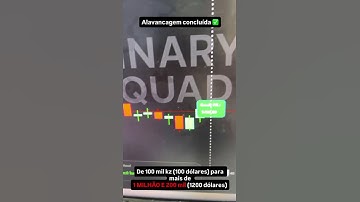 entrei começando operar no Binary Squad com o meu mentor @viniciuslimaob