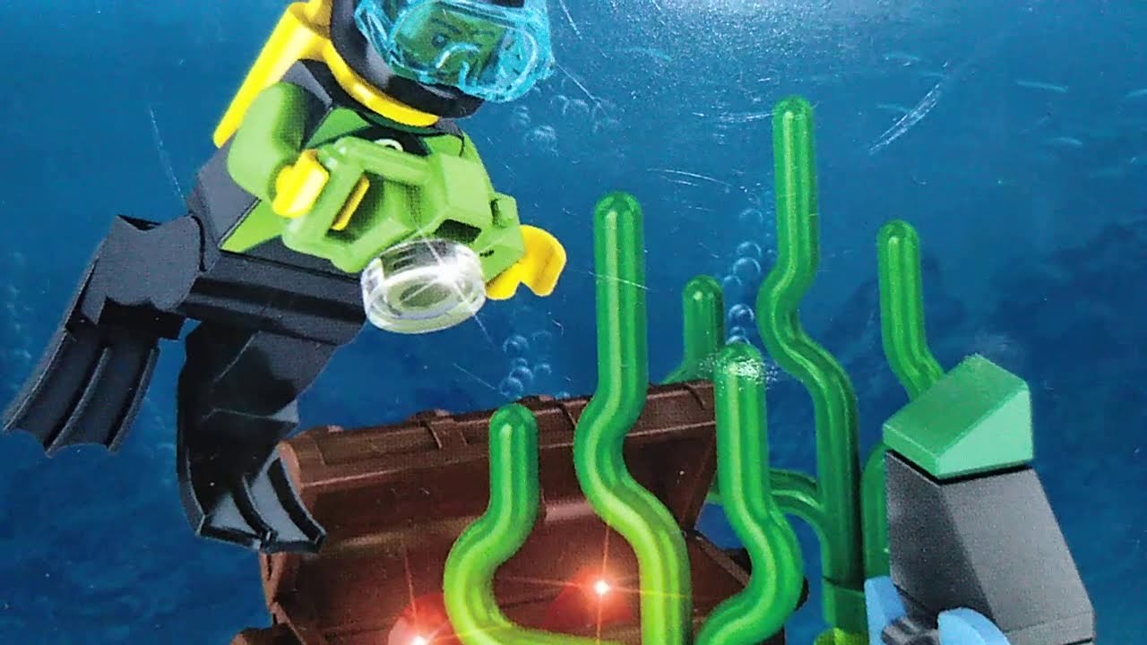 Lego Underwater Hero Part 7 #  Lego Underwater Scuba Diver # 194