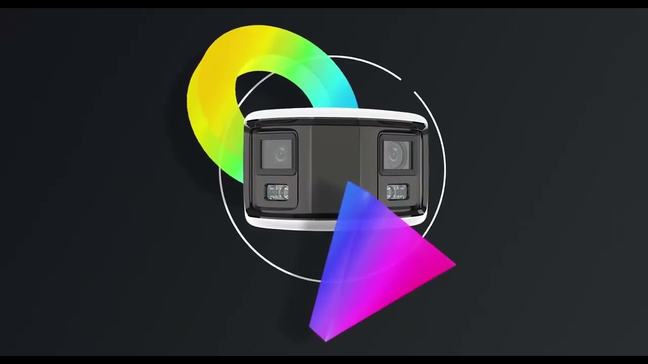 Hikvision 8MP Panoramic ColorVu Turret IP Camera DS-2CD2387G2P-LSU