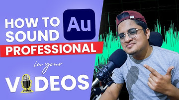 How To Make Your Voice/Audio Sound Professional | Adobe Audition Tutorial in Hindi/Urdu | 2021