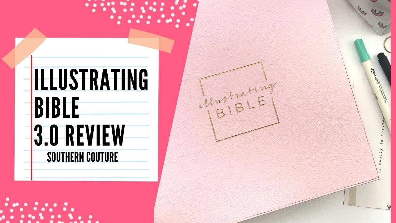 Illustrating Bible NIV Pink - ByTheWell4God