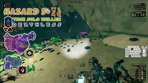 Hazard 5+ (All Modifiers) | TRUE SOLO Driller | On-Site Refining | Deathless | Deep Rock Galactic