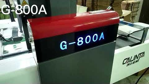 Creasing with V cutting Window Patching machine