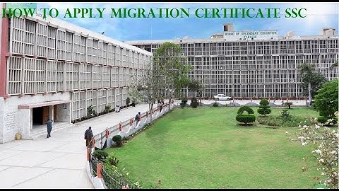 How to apply Migration certificate Matric Board Karachi | Matric certificate | BSEK.