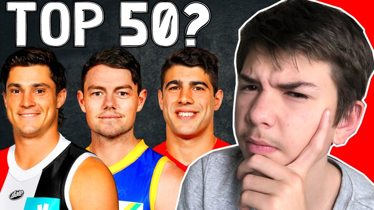 CAN I NAME THE TOP 50 AFL PLAYERS IN 2020?