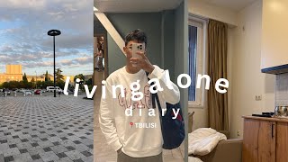 Living Alone in Georgia 🍃🇬🇪 || SEU || Med Student Vlog (Indian in Tbilisi)