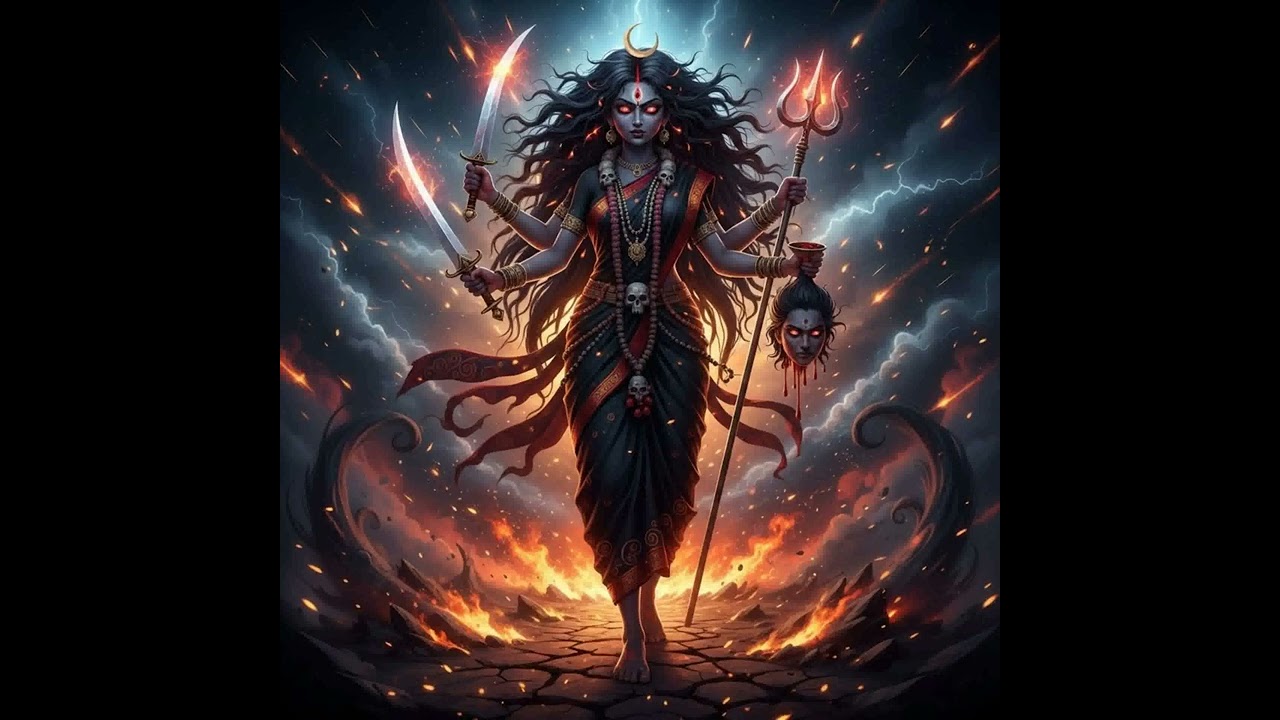 「 Om Adi Shakti 」Kali - Created By - [RLaxK] -【™️】©️ - Lyrics Descript