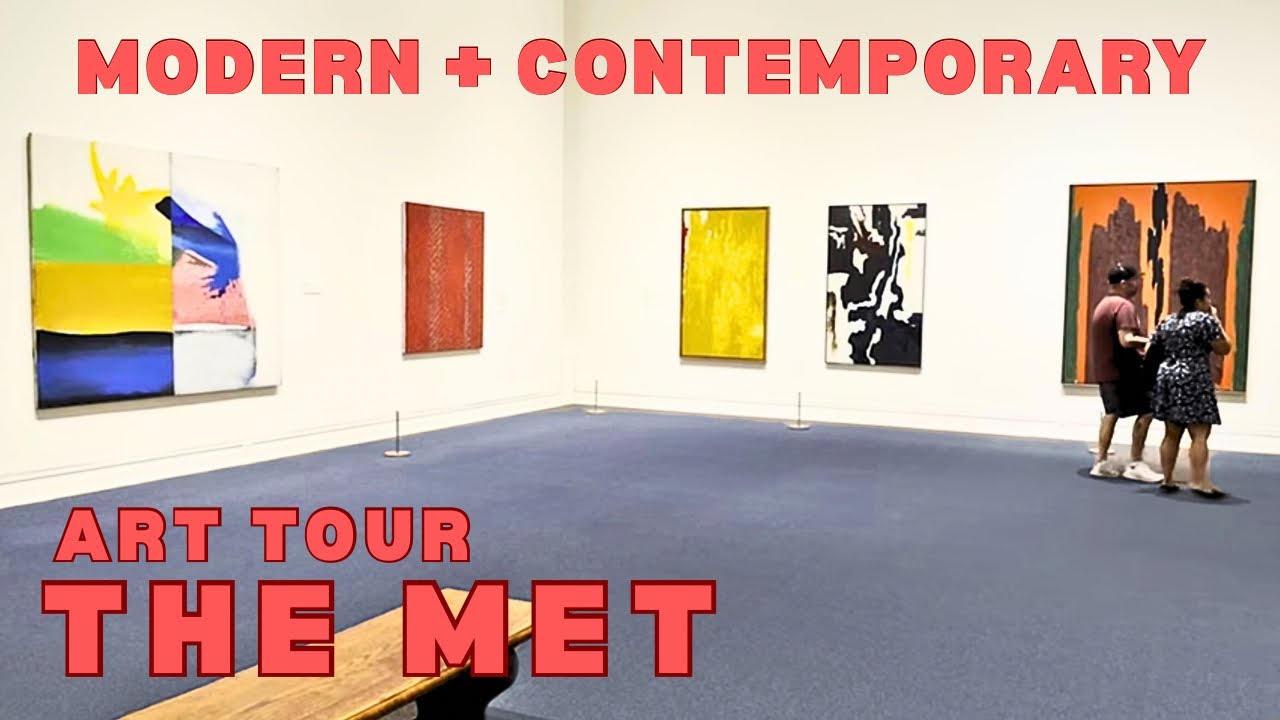 NYC: The Met Art Walkthrough- Modern & Contemporary Art + African & Oceanic Art | Part 1