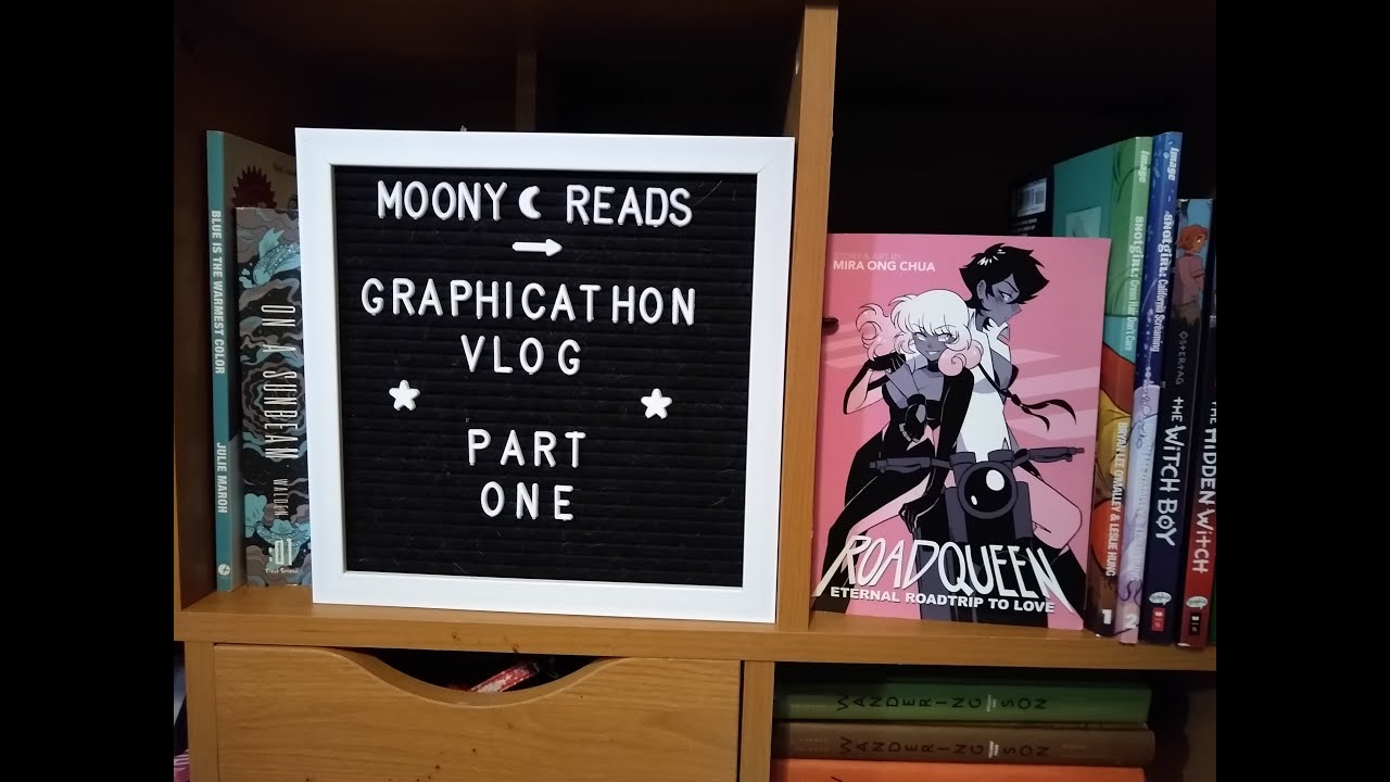 Graphicathon Vlog Part 1 || 3 Graphic Novels (and a comic!) in 2 Days