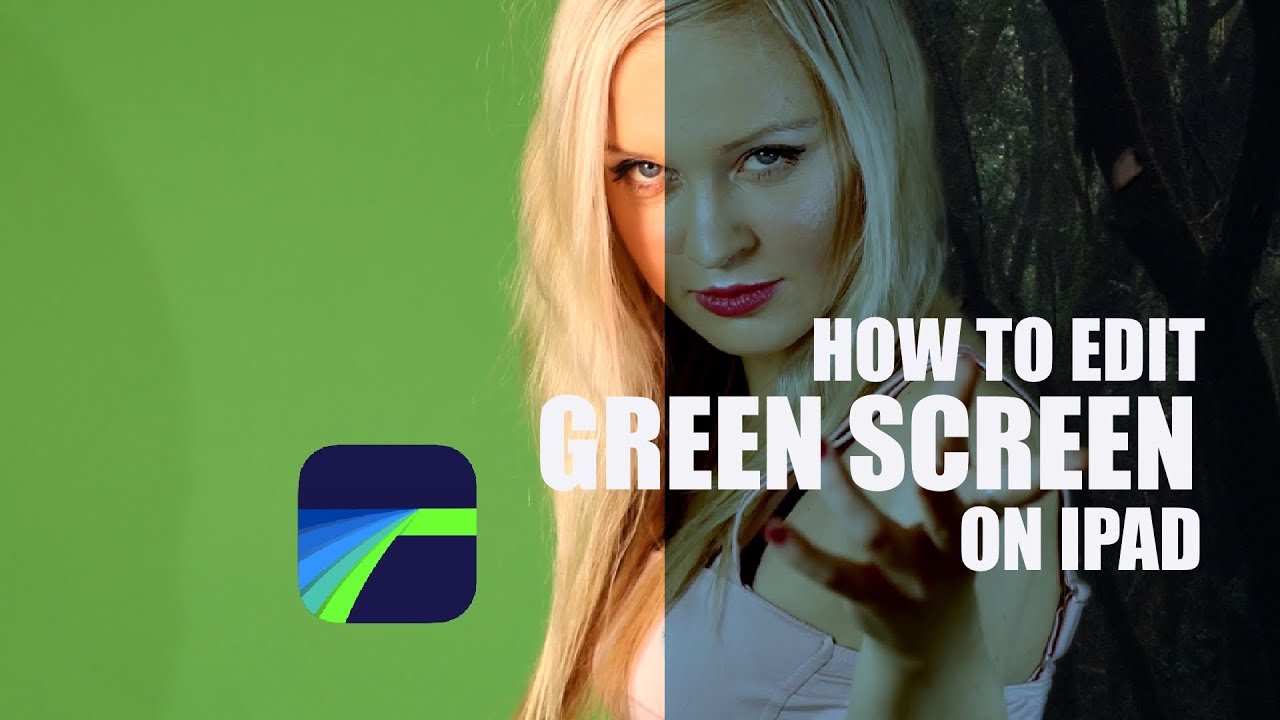 How to edit Green Screen on iPad/iPhone using Lumafusion