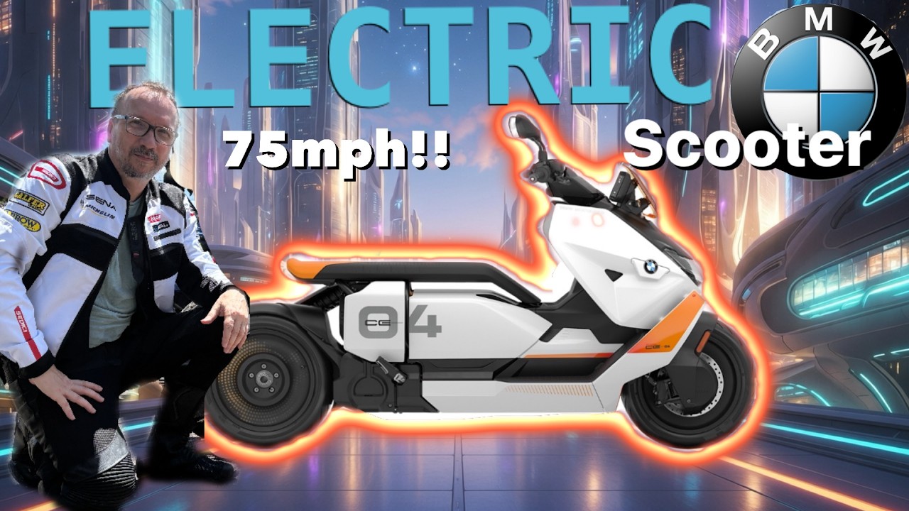 BMW CE04 - It's ELECTRIC!!!  #electricvehicle #scooter
