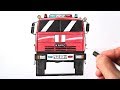Как нарисовать Пожарную машину
