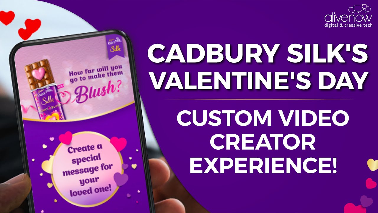 Cadbury Dairy Milk Silk Valentine's Day Campaign - Create Personalized & Custom videos instantly!