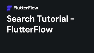 Setting Up Search In FlutterFlow | FlutterFlow Tutorial