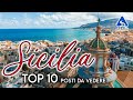 Sicile  top 10 des endroits et lieux les plus beaux  visiter  4k