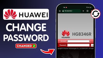 How to Change WiFi Password of Huawei Router in Mobile
