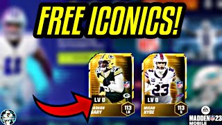 HOW TO GET FREE 113 ICONIC PLAYERS Madden Mobile 23