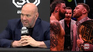 Dana White Reacts to Conor McGregor getting in BKFC ring