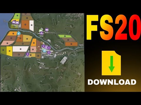 FS 20 nowa mapa z ładnymi widokami ( link w opisie) - YouTube