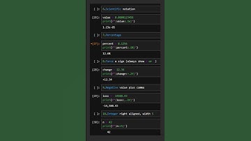 2.20 Numeric Formatting Examples with f Strings
