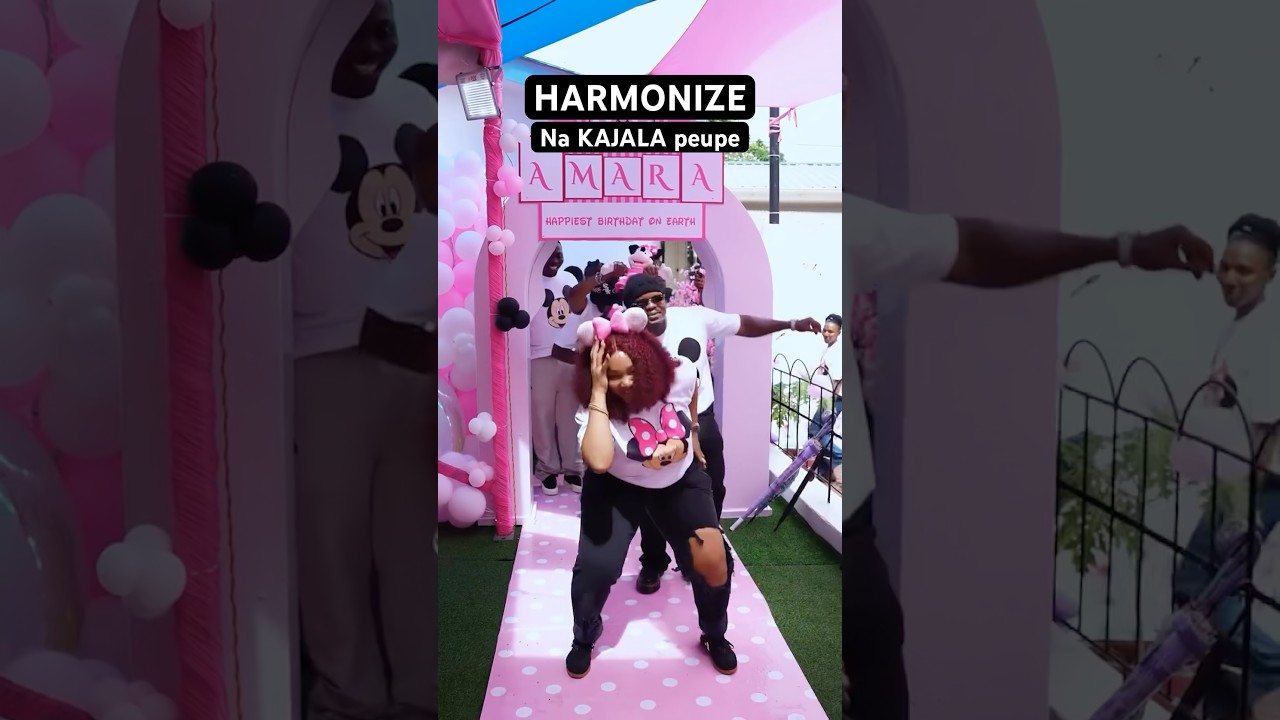 Harmonize na Kajala wazitoka peupe #uno #mashabikiwaharmonize #harmonize #kajala #kondegang #konde