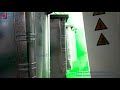 Cyclone Recovery System PP Plastic Powder Coating Booth Equipment