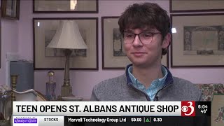 16-year-old opens antique shop in St Albans