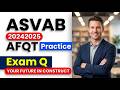 ASVAB 2026 AFQT Practice Exam Questions | Master The Math & Verbal Sections Fast