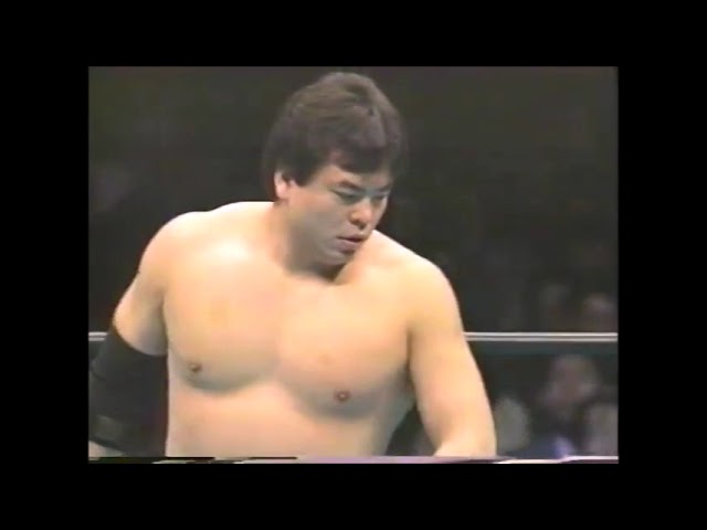 川田利明vsスタンハンセン【全日本プロレス 1993 2.28 武道館】 - YouTube