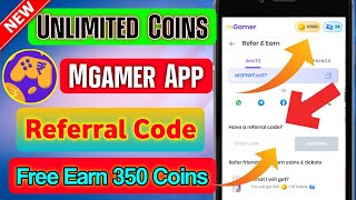 mGamer Referral Code 2024 | mGamer Have a Referral Code 2024 | mGamer Invite Code |mGamer Refer Earn screenshot 5