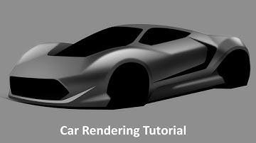 Car Rendering Tutorial | Photoshop Step-by-Step