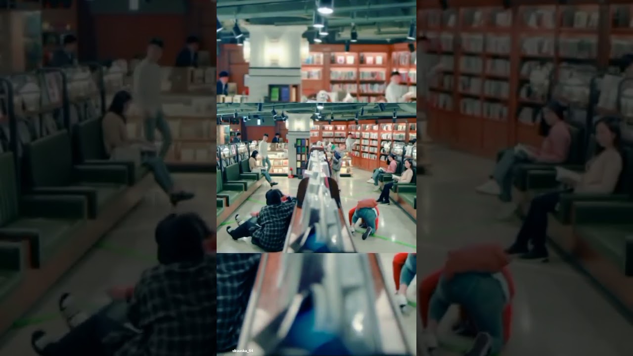 Meeting crush in Public😂 be like / Startup: drama / 